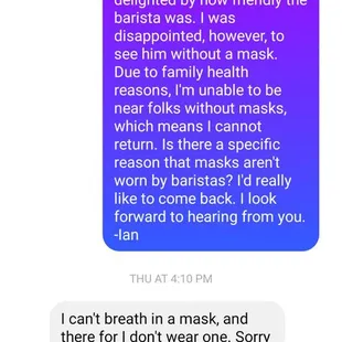 My responses to this message were not read. (I may have been blocked.)