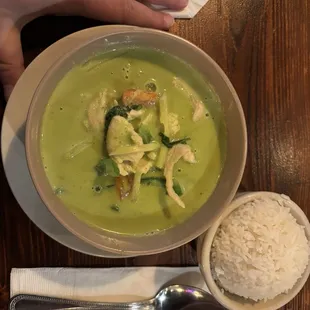 Green Curry Chicken