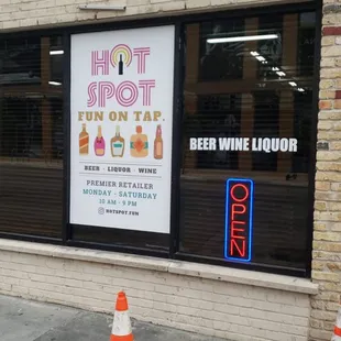 a sign on the side of a building