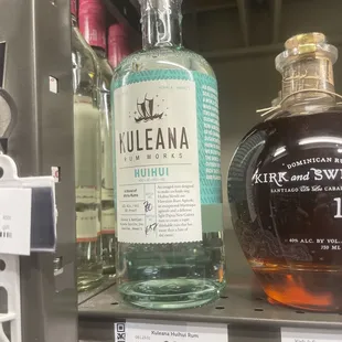 Rum on the shelves