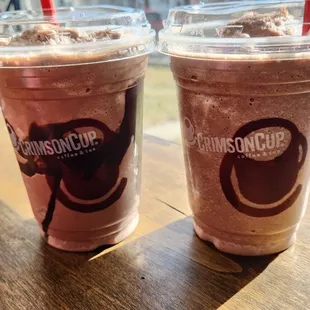 Frozen hot chocolate