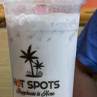 Taro Milk Boba Tea! Really good!