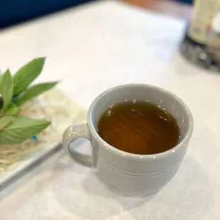 Hot tea