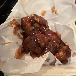 8 pc 8 BBQ Wings