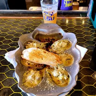 a plate of food on a table