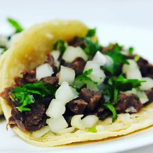 Tacos de carne asada