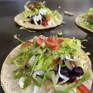 Veggie tacos