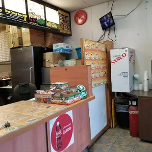 Cashier where you order