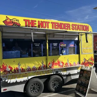 the hot tender station