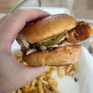 Chicken slider