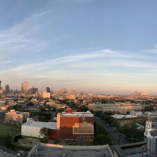 Rooftop view