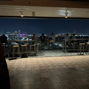 View of outdoor seating area