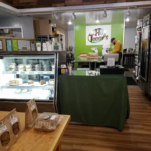 Small bakery at the back of Broccoli Bill's grocery