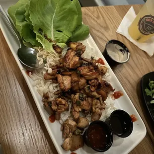 Chicken Lettuce Wraps