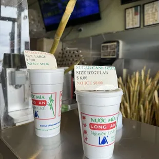 Fresh sugar in the back! Two sizes.