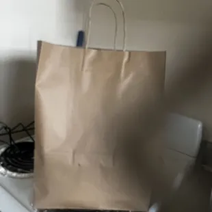 Nice packaging ... You do get charged for the the bag