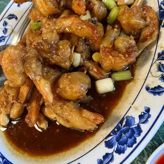 Crispy Kung Pao Shrimp Lunch
