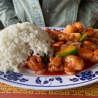 Sweet & Sour Pork Lunch