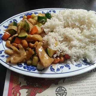 Cashew Chicken Lunch