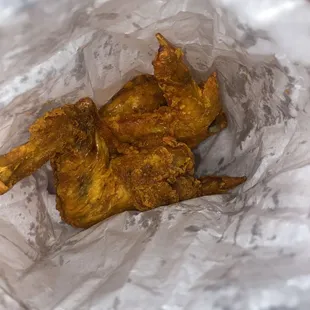 Fried chicken wings