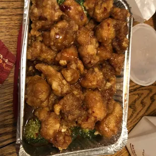 General tsao chicken