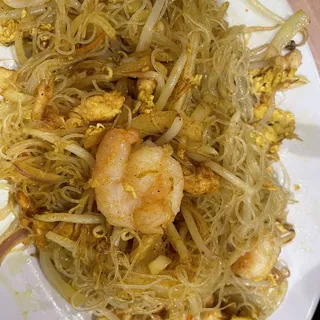 Singapore Style Rice Noodles-