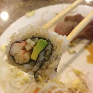 The sushi however isn&apos;t that bad, pretty good sushi for a $10 buffet...