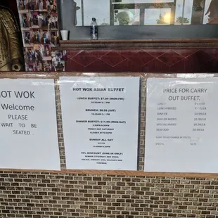 Times and discount information.