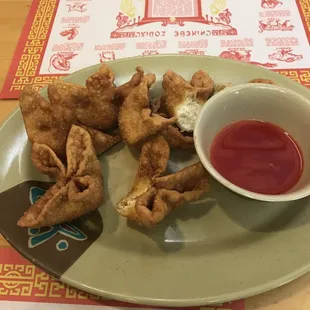 Crab Rangoon.