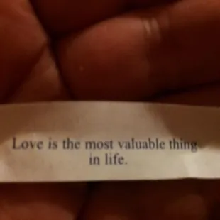 My fortune. So true!