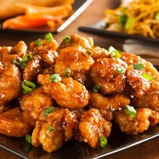 Orange chicken