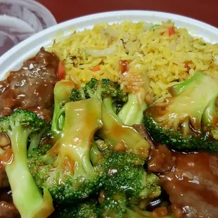 Beef with broccoli