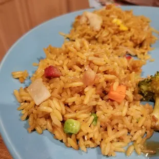 Pork fried rice,  real good