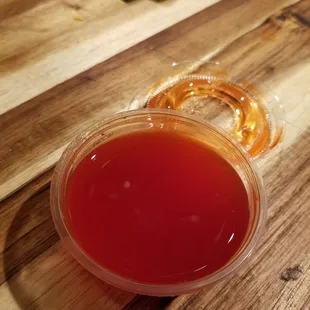 Homemade sweet and sour