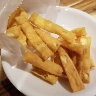 Crispy noodles for soup