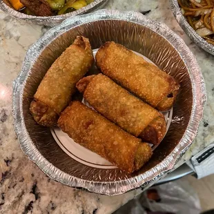 Veggie egg rolls