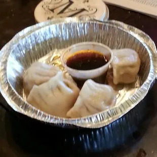 1/2 order of Steamed Dumplings...