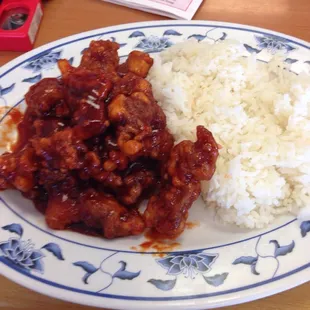 Orange chicken, yum!!!!