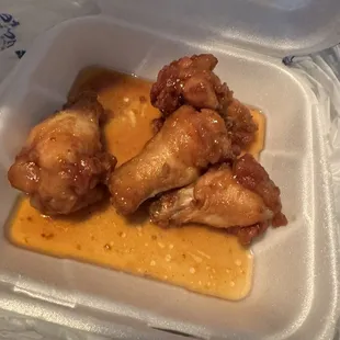 Teriyaki wings