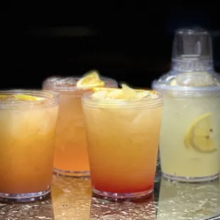 Drinks made with Sake &amp; fruit flavors