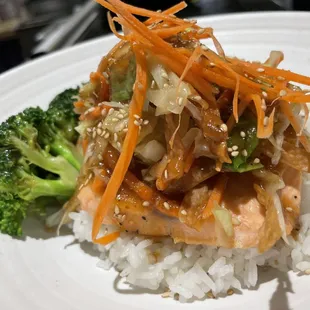 Ginger Glazed Salmon