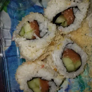 I Love Salmon, which should be called I Love Cucumber! Waste of $$$