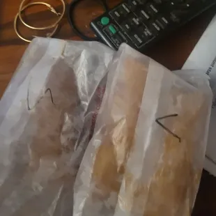 Ordered vegetable eggrolls. Got shrimp and chicken.  Had a horrible reaction and they are arguing with us and denying.  Got hung up on