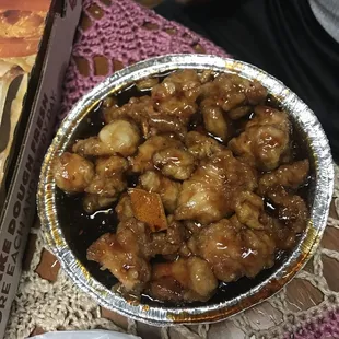 Orange chicken