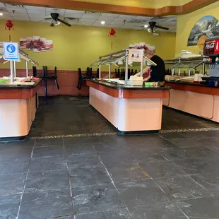 They are open inside again now