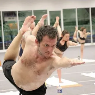 Manu at teacher training!