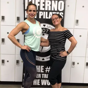 Inferno Hot Pilates teacher training with The creator and founder Gabi Walters!