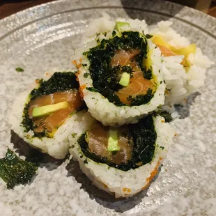 Sake Kale Roll