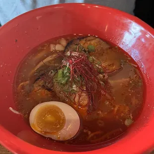 Spicy tonkotsu