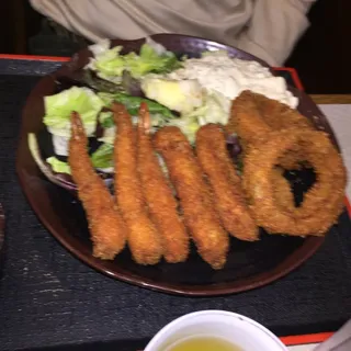 Deep Fried Mix Seafood